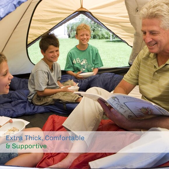 Foam Sleeping Pad for Camping - 0.75-Inch-Thick Waterproof Sleep - Picture 5 of 7